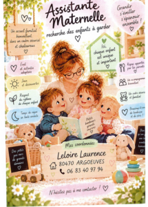 Lire la suite à propos de l’article Bienvenue à notre nouvelle assistante maternelle !